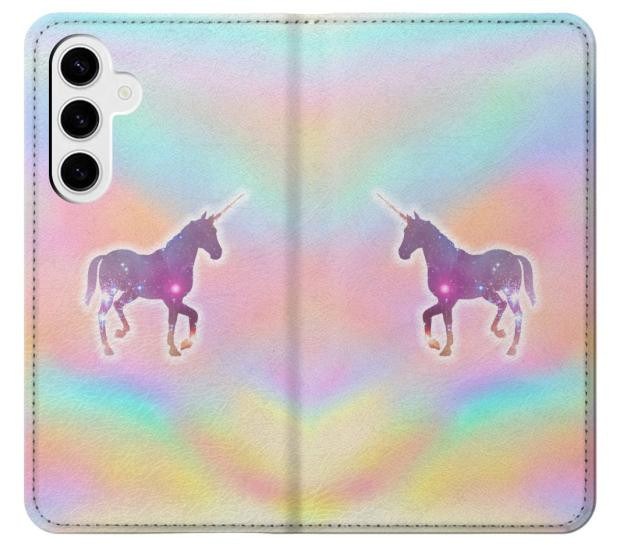 S3203 Rainbow Unicorn Case For Samsung Galaxy S24 Plus